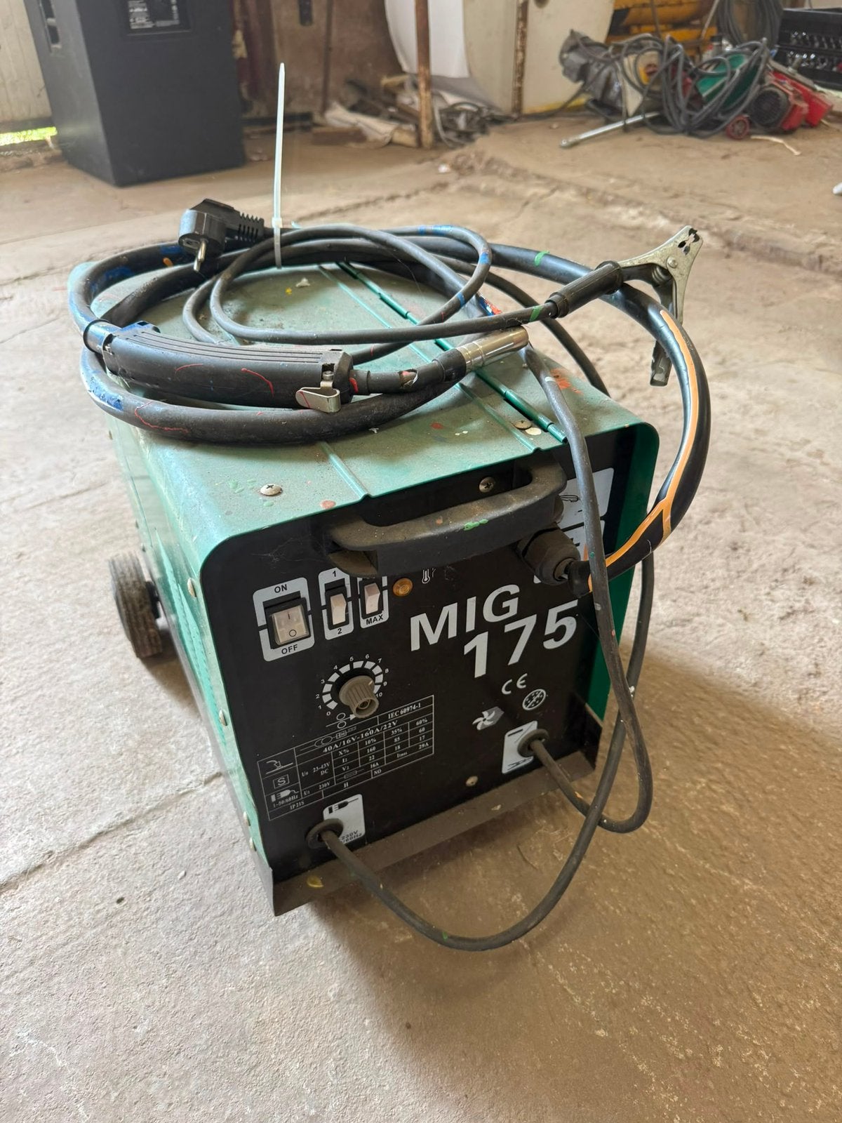 MIG 175 230V lasapparaat, Ophalen, Zo goed als nieuw, Co2