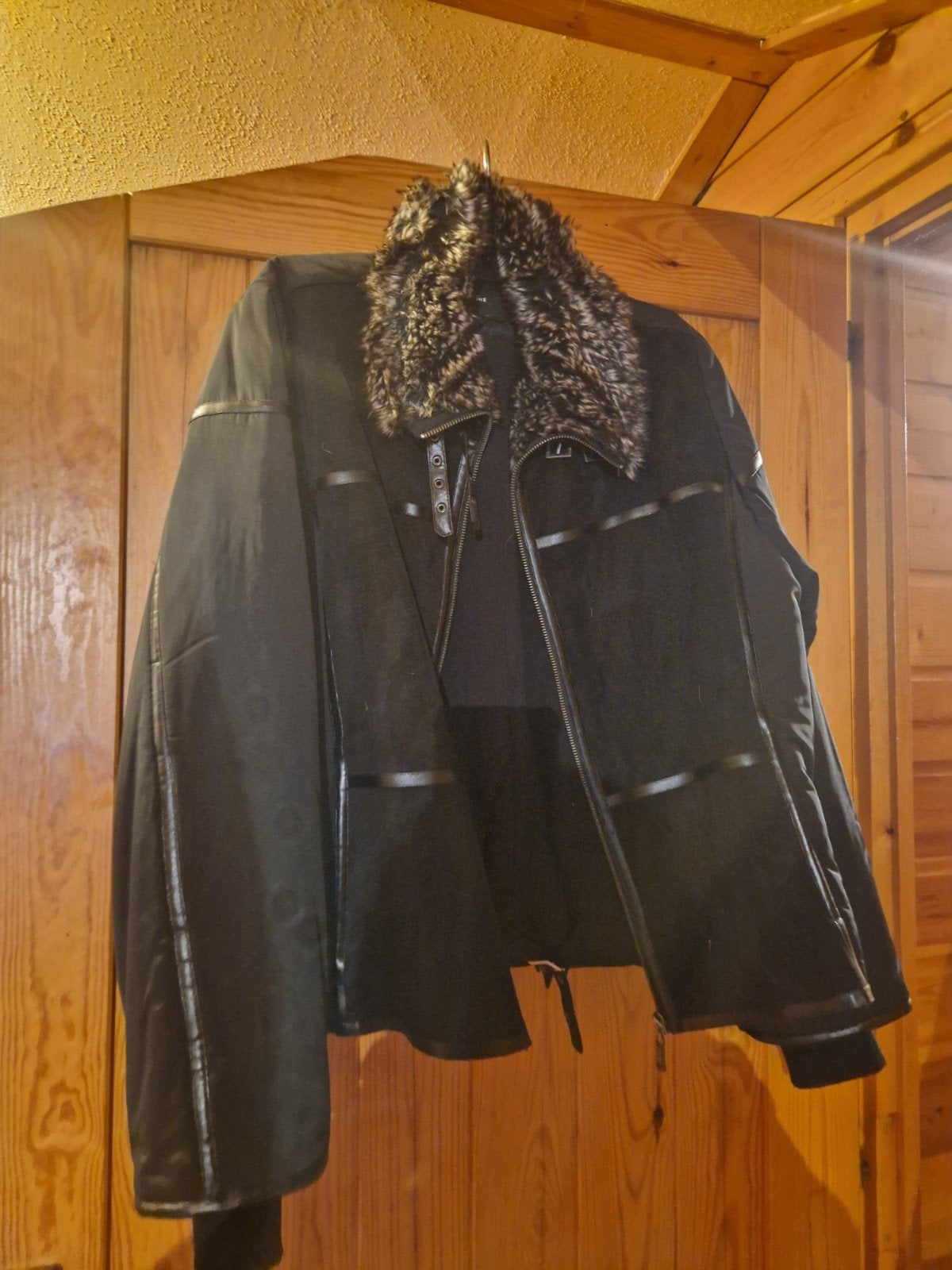 Creenstone jas, Kleding | Dames, Ophalen of Verzenden, Zo goed als nieuw, Zwart, Jas of Mantel