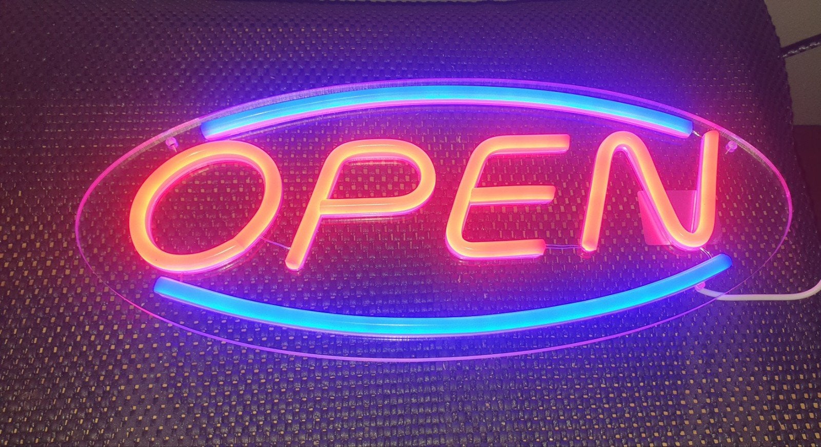 LED Neon 'OPEN' Reclamebord - Helder en Opvallend, Ophalen of Verzenden, Nieuw