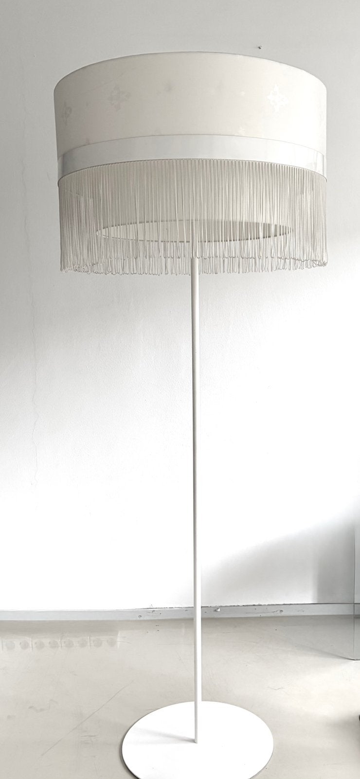 Moooi Fringe Vloerlamp - Edward van Vliet Design, Huis en Inrichting, Ophalen of Verzenden, Gebruikt, Textiel, 150 tot 200 cm