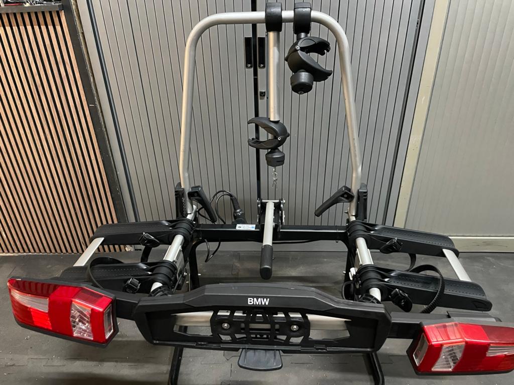 UEBLER BMW E-Bike 2.0 Fietsendrager voor 2 fietsen, Auto diversen, Fietsendragers, Ophalen, Zo goed als nieuw, 2 fietsen, Trekhaakdrager