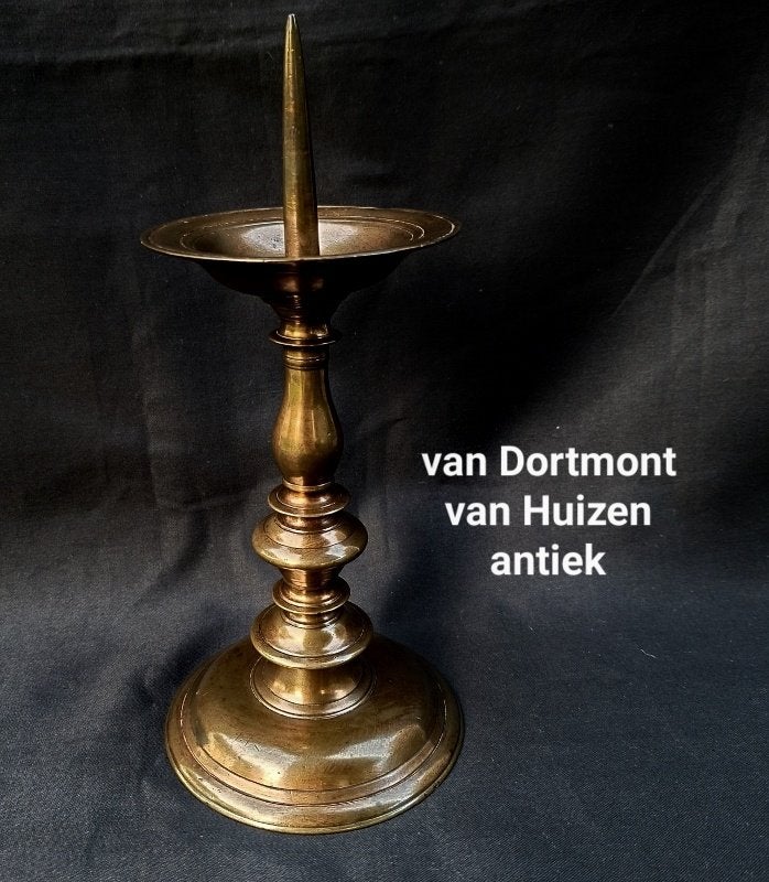 17e eeuwse penkandelaar., Ophalen of Verzenden, Koper of Brons
