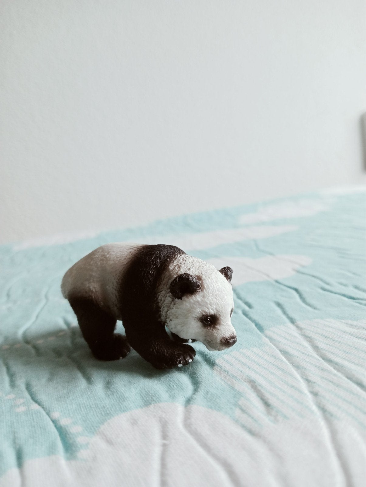 Schleich jonge panda jong 14707 zeer goede staat, Ophalen of Verzenden, Zo goed als nieuw, Wild dier, Beeldje of Figuurtje