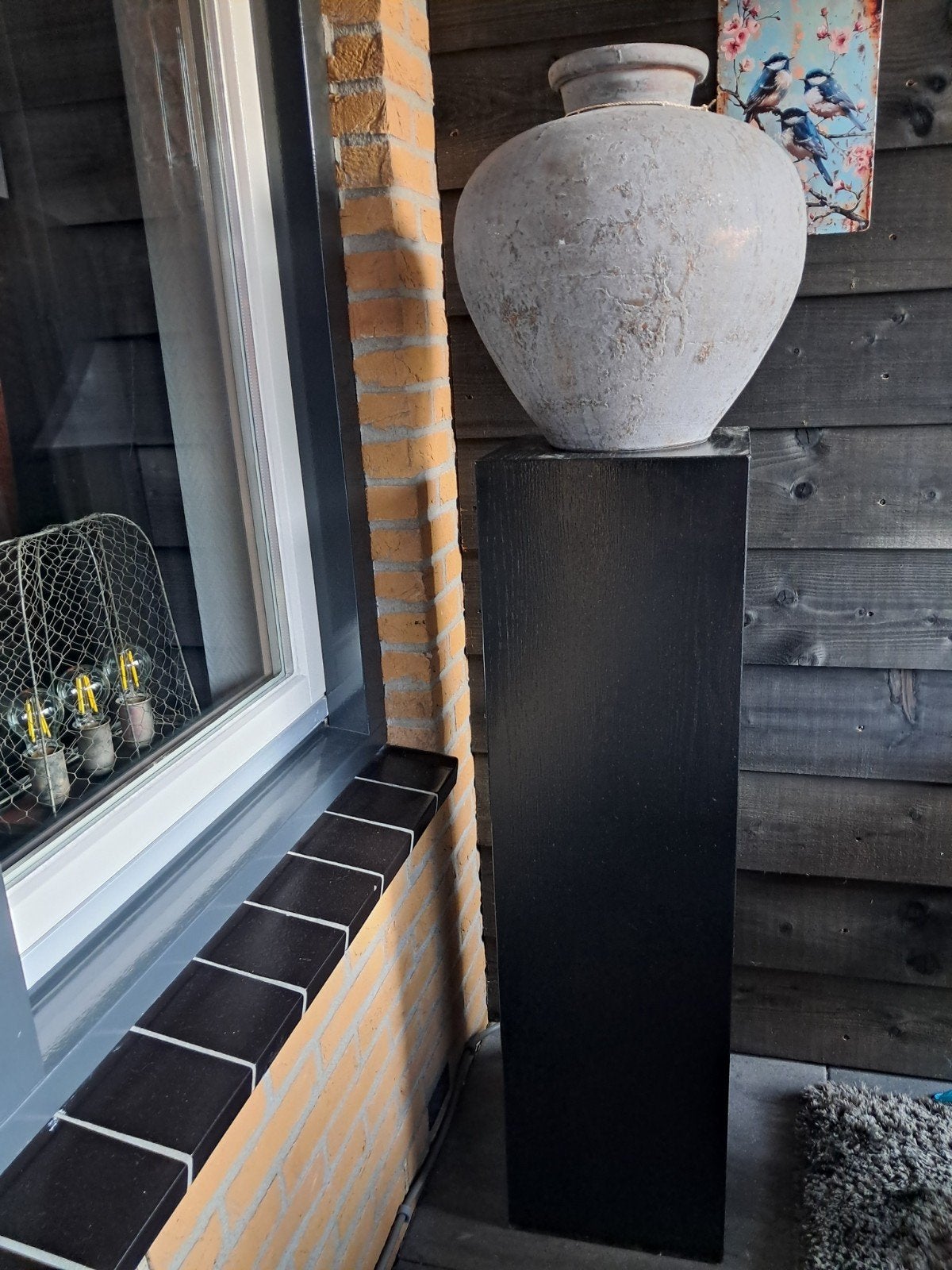 Grote pot met pilaar, Ophalen, Gebruikt