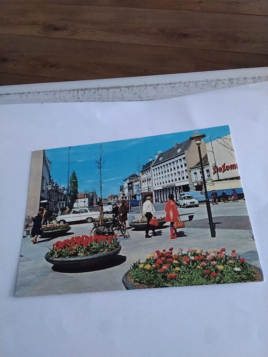 Ansichtkaart Helmond Markt, jaren '60, Ophalen of Verzenden