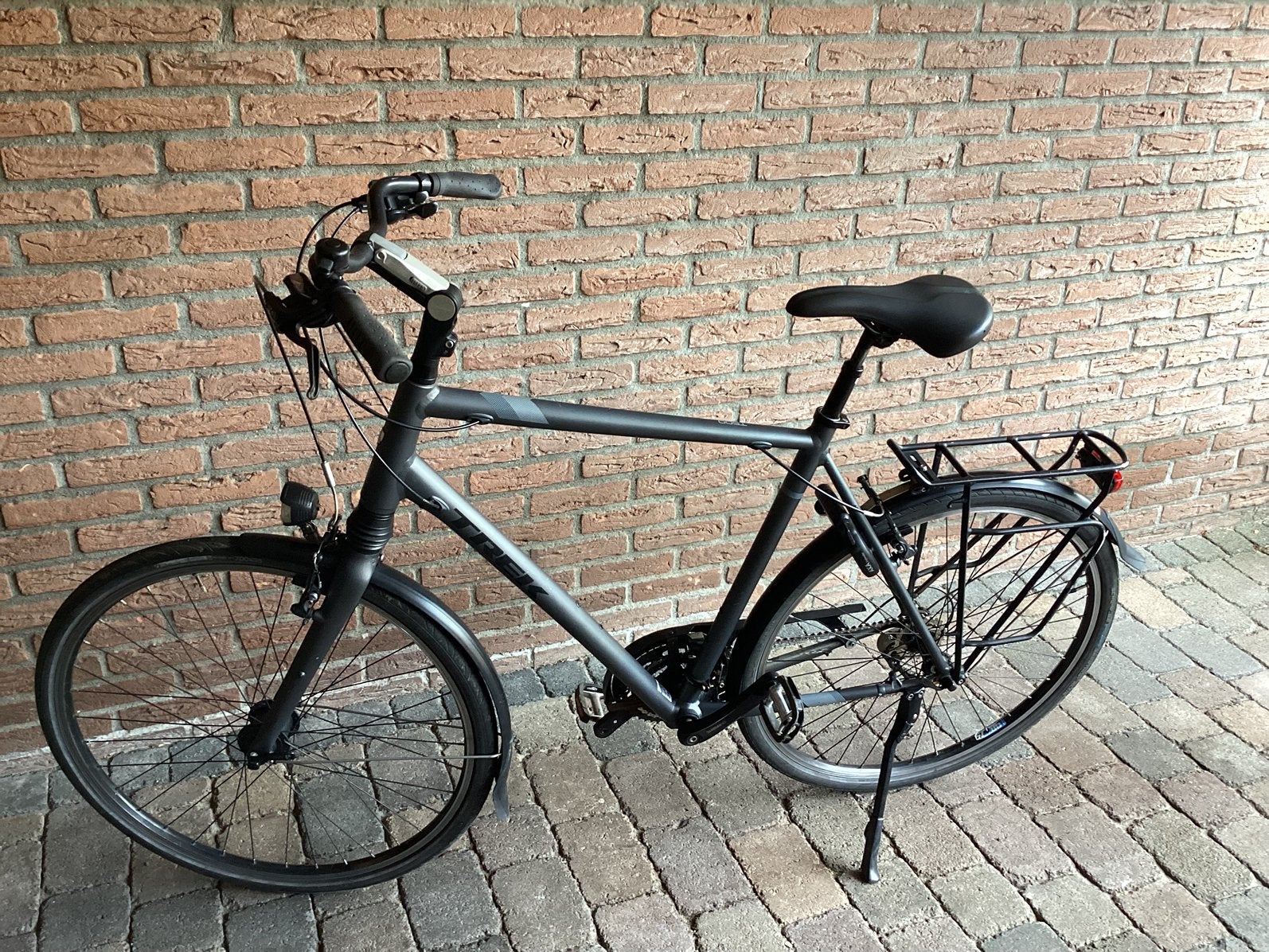 Trek T 500 herenfiets, 28 inch, Vering, Velgrem, Zo goed als nieuw