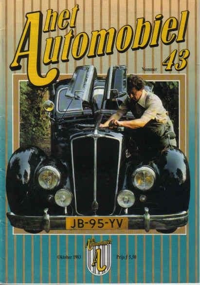 Automobiel 43 1983 : Salmson - Hollandia - Studebaker, Ophalen of Verzenden, Gelezen, Algemeen