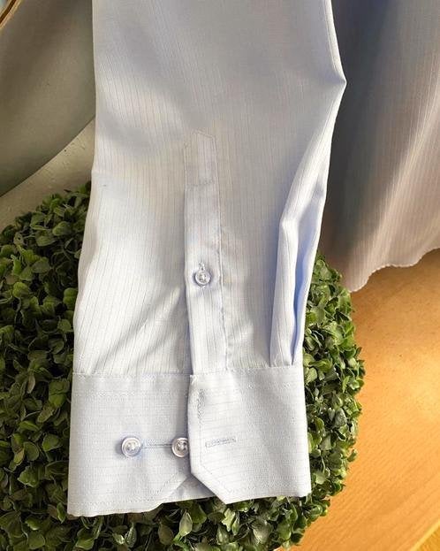 George nieuw overhemd maat 45, Ophalen of Verzenden, Nieuw, Blauw, Overige halswijdtes