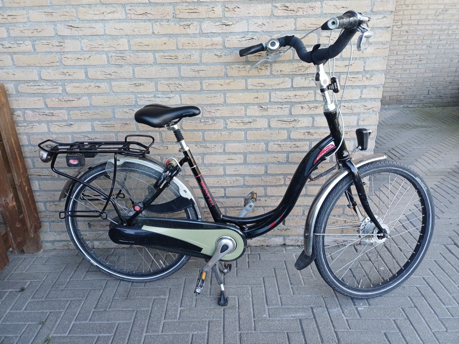 Sparta Trendy Amazone Damesfiets, Ophalen, Sparta, Gebruikt, Velgrem