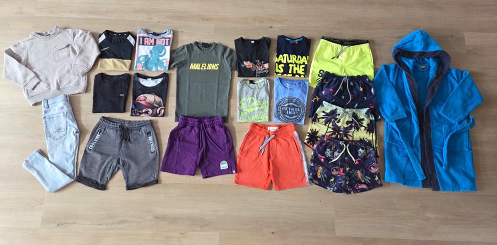 Pakket jongenskleding, maat 122 / 128, Kinderen en Baby's, Kinderkleding | Maat 122, Ophalen of Verzenden, Gebruikt, Jongen