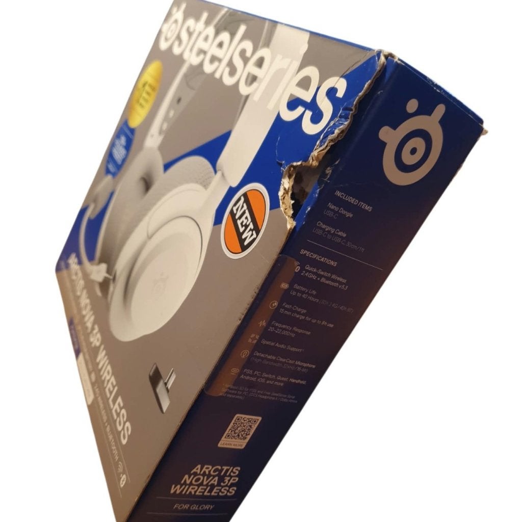 STEELSERIES Arctis Nova 3P PS5 PS4 Over-ear Wit | Nieuw, Flex Ltd., Nieuw, https://flex.com/contact-us, Nobelstraat 10, 5807 GA Oostrum LB, Limburg, Nederland