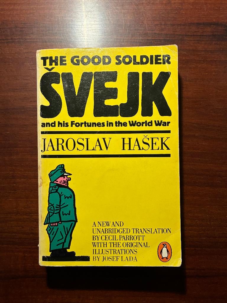Boek - The Good Soldier Švejk (Jaroslav Haseks, Boeken, Gelezen, Ophalen of Verzenden, Landmacht, Voor 1940