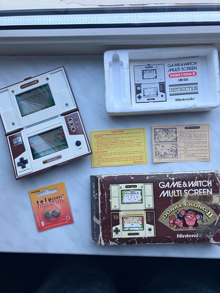 Nintendo Game & Watch Donkey Kong II - Compleet in doos, Ophalen, Zo goed als nieuw, Overige genres