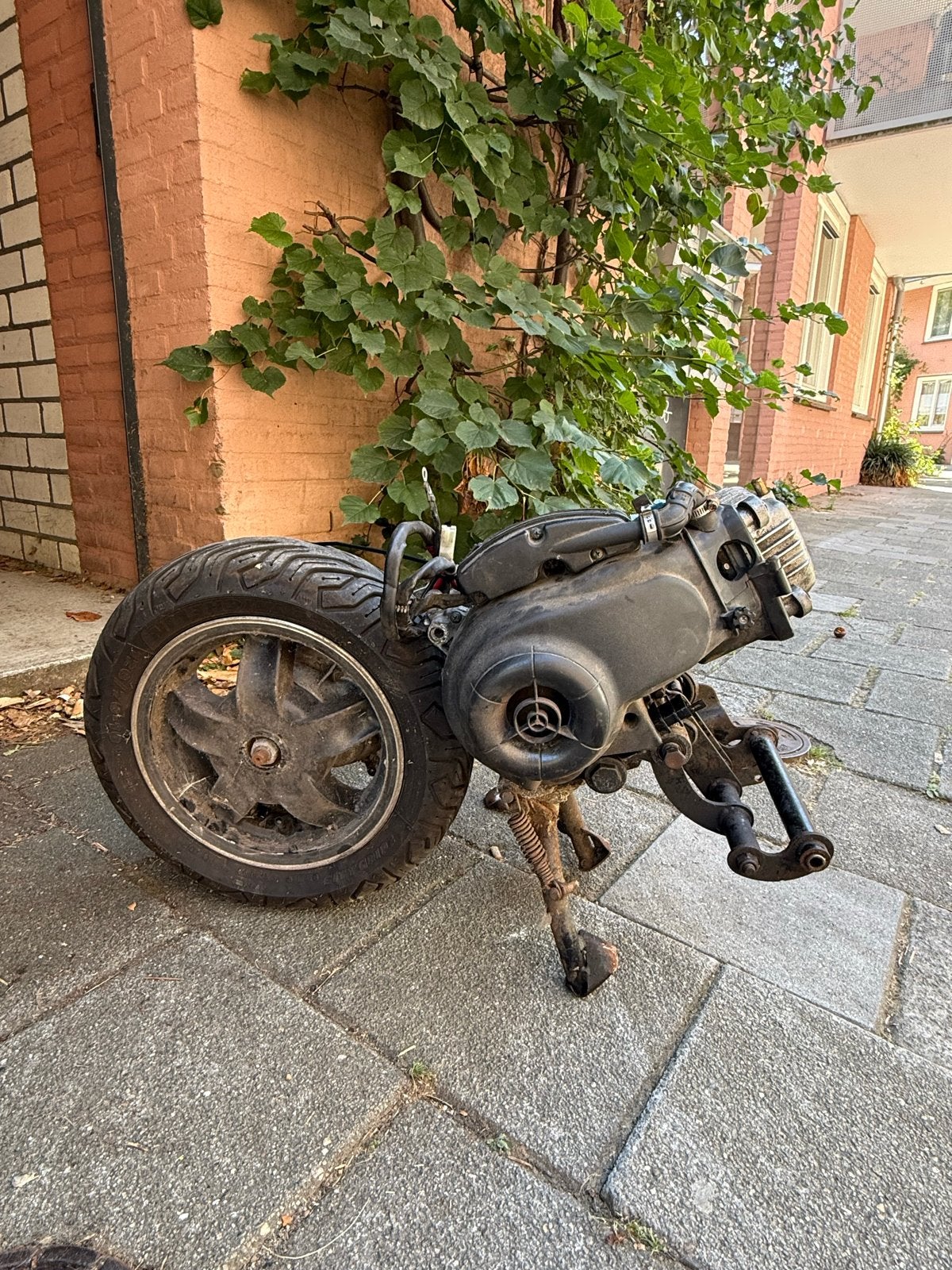 Piaggio Zip 50cc 4-takt motorblok, Ophalen, Gebruikt, Blok, Piaggio