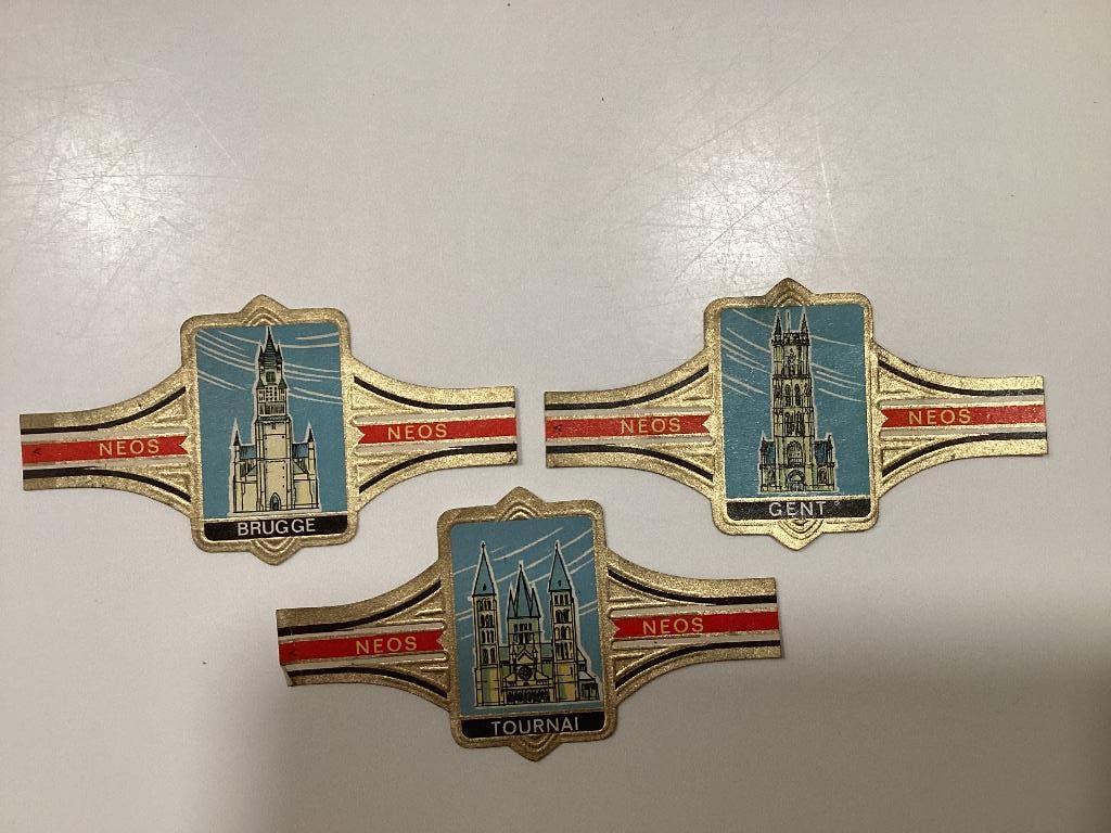 NEOS sigarenbandjes, voor de verzamelaar, Verzamelen, Retro, Ophalen of Verzenden, Overige typen