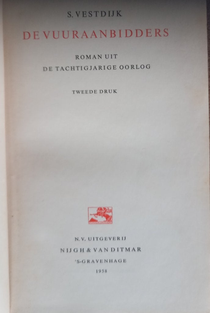 Simon Vestdijk de vuuraanbidders, Ophalen of Verzenden, Gelezen