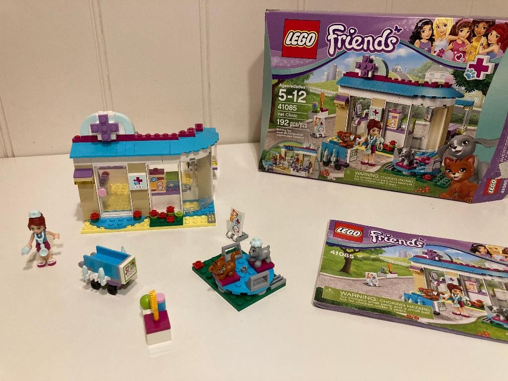 LEGO Friends Dierenkliniek - 41085, Ophalen, Lego, Friends, Zo goed als nieuw