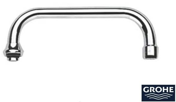 Grohe draaibare U - Uitloop  200mm art. 13028000, Ophalen of Verzenden, Nieuw, Chroom, Kraan
