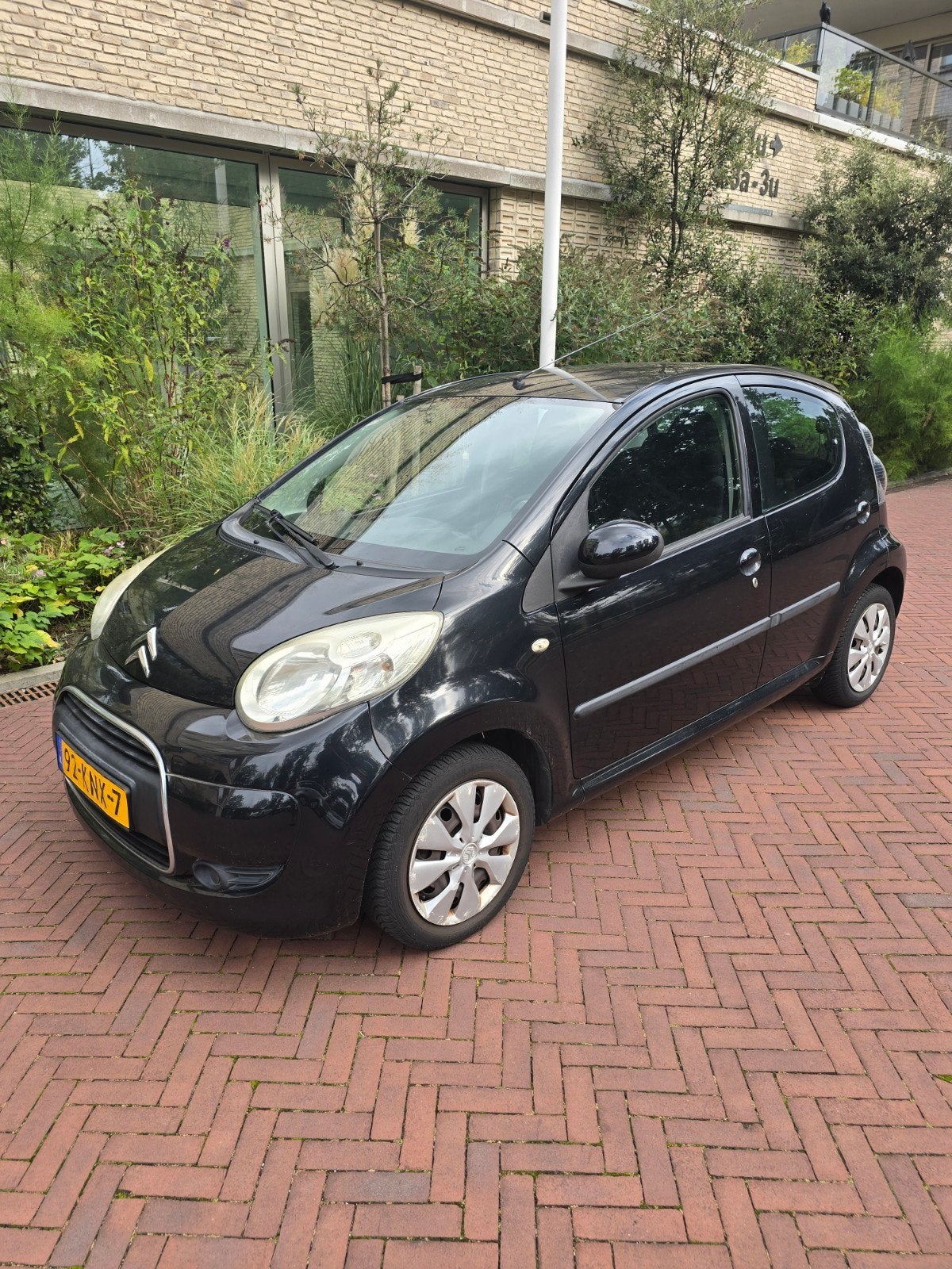 Citroën C1 1.0 5-DRS Sensodrive 2010 Zwart schadevrij., Auto's, Citroën, 4 stoelen, C1, Origineel Nederlands, Particulier