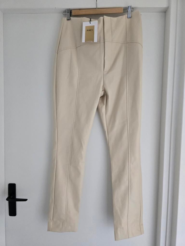 Josh V vegan leather broek XL nieuw!, Zwart, Maat 46/48 (XL) of groter, Nieuw, Ophalen of Verzenden