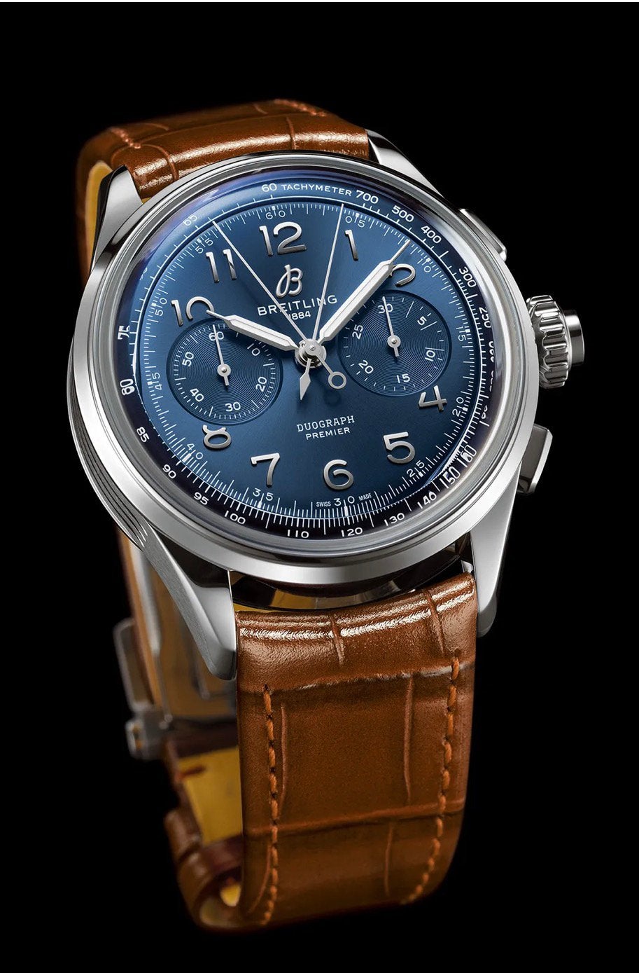 Breitling Premier B15 Duograph *NIEUW*, Ophalen, Nieuw, Staal, Breitling