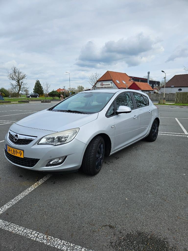 Opel Astra 1.6 16V 5D 2010 Grijs./Ruil bestelauto mogelijk, Auto's, Voorwielaandrijving, Stof, 1250 kg, 4 cilinders