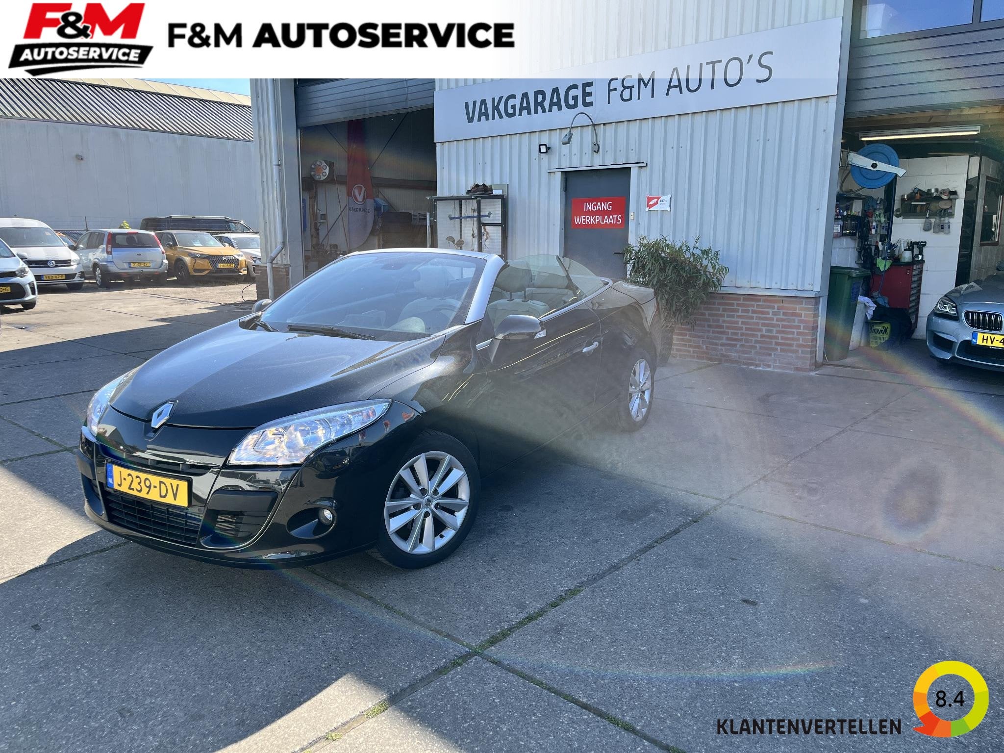 Renault Mégane Coupé-Cabriolet 1.4 TCE Dynamique, Auto's, Voorwielaandrijving, Euro 5, Stof, Gebruikt