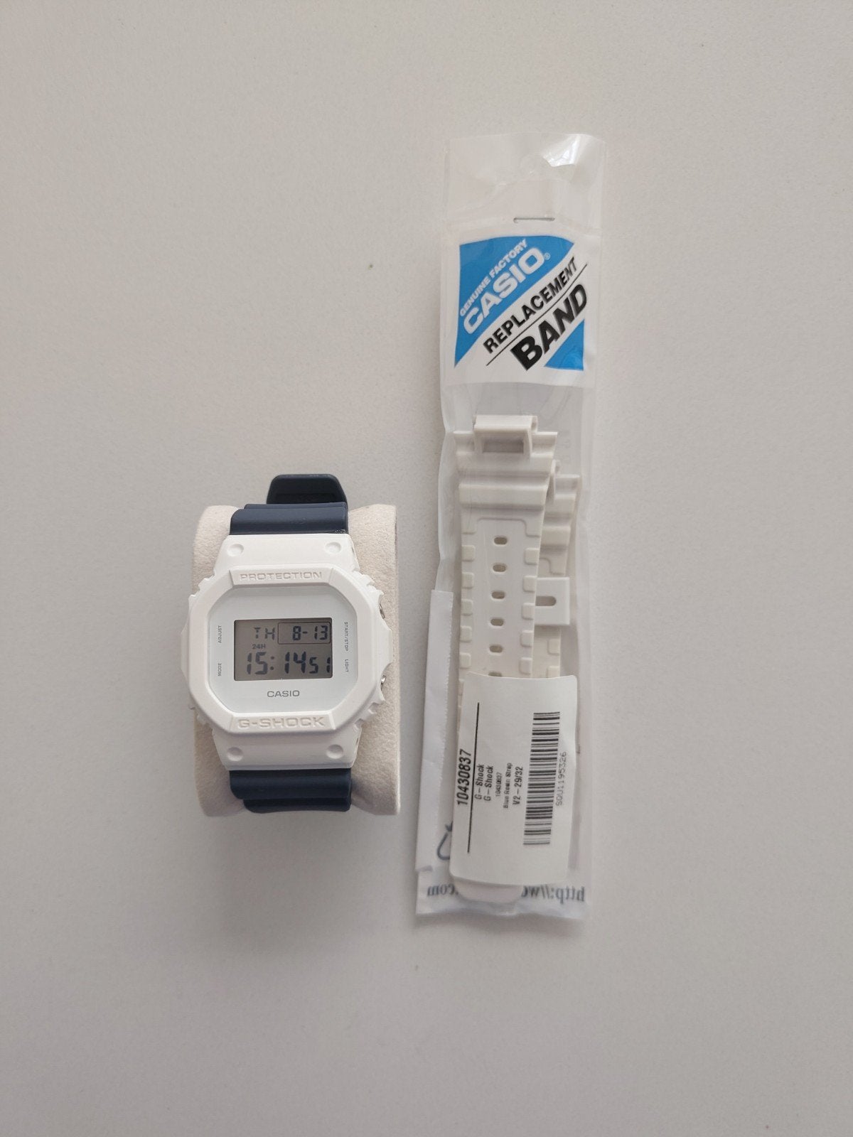 Witte Casio DW-5600WW G-Shock, Casio, Kunststof, Polshorloge, Kunststof