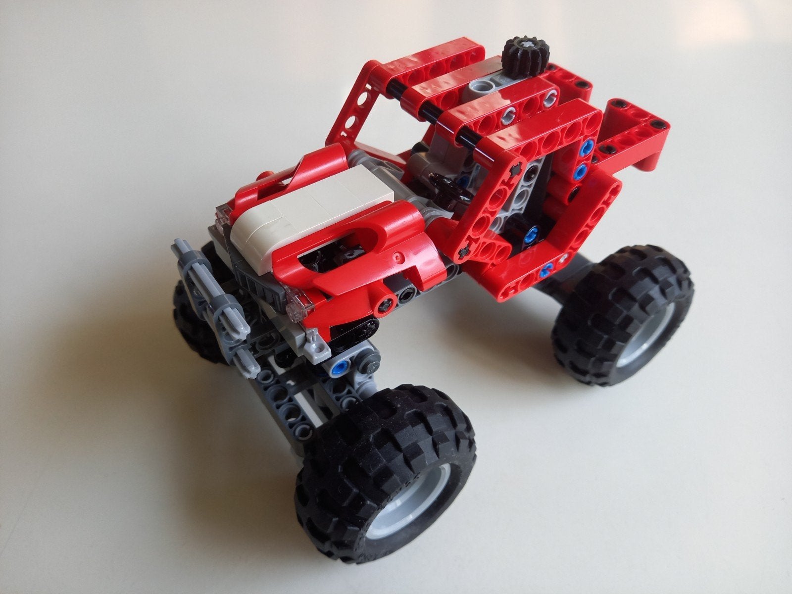 Lego Technic 8261 Rally Truck, Gebruikt, Lego, Compleet, Ophalen of Verzenden