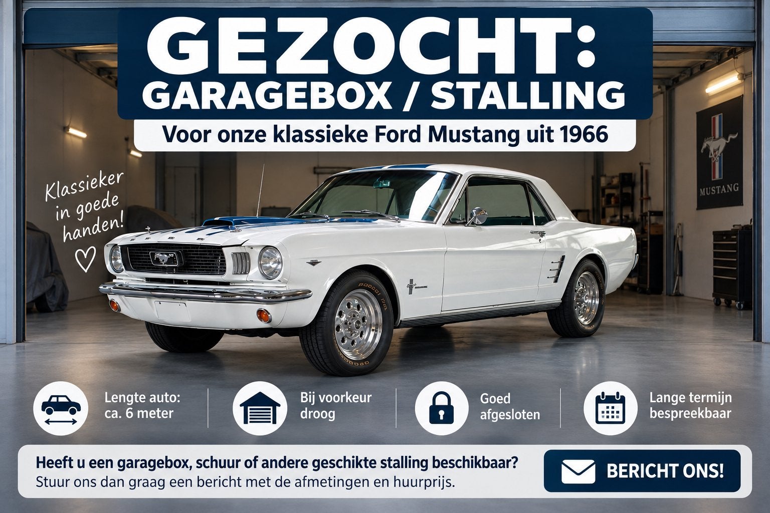 GEZOCHT: GARAGEBOX / STALLING, Ophalen