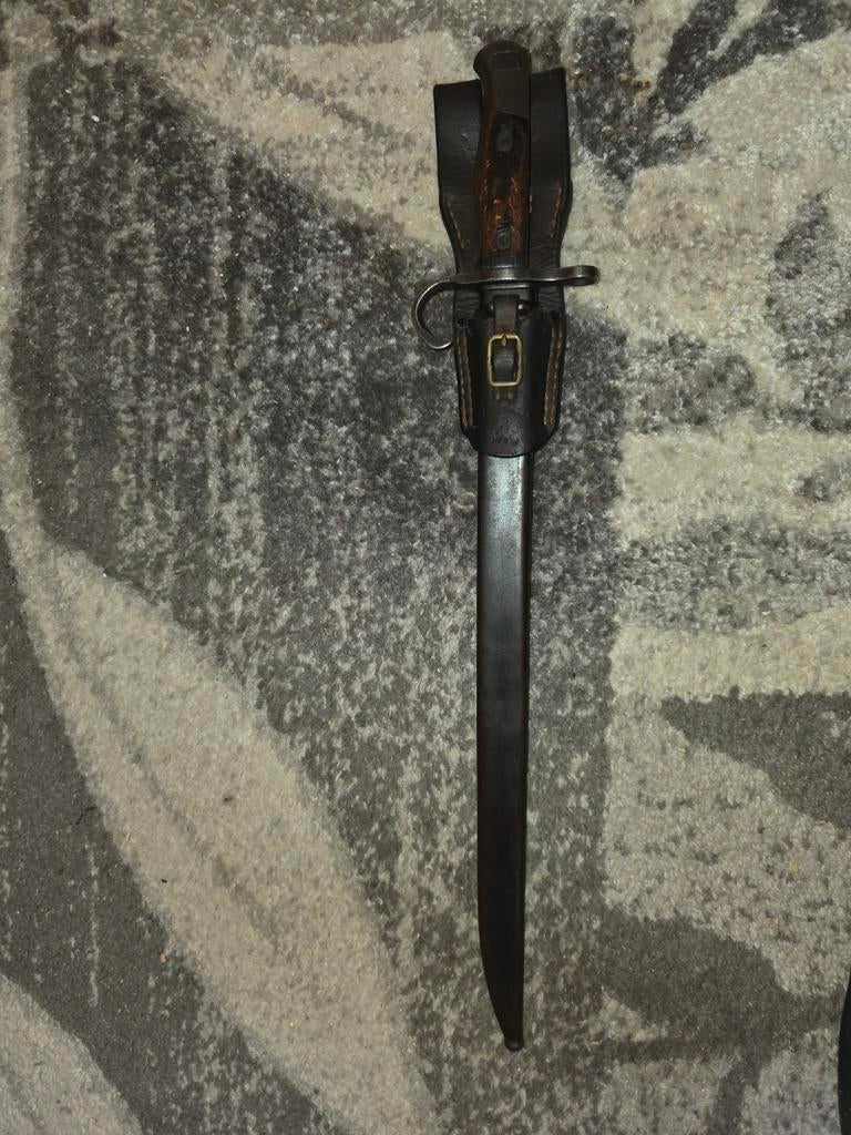 Bajonet type 30 arisaka m1897 Japan, Verzamelen, Ophalen of Verzenden, Landmacht, Azië, Mes of Dolk