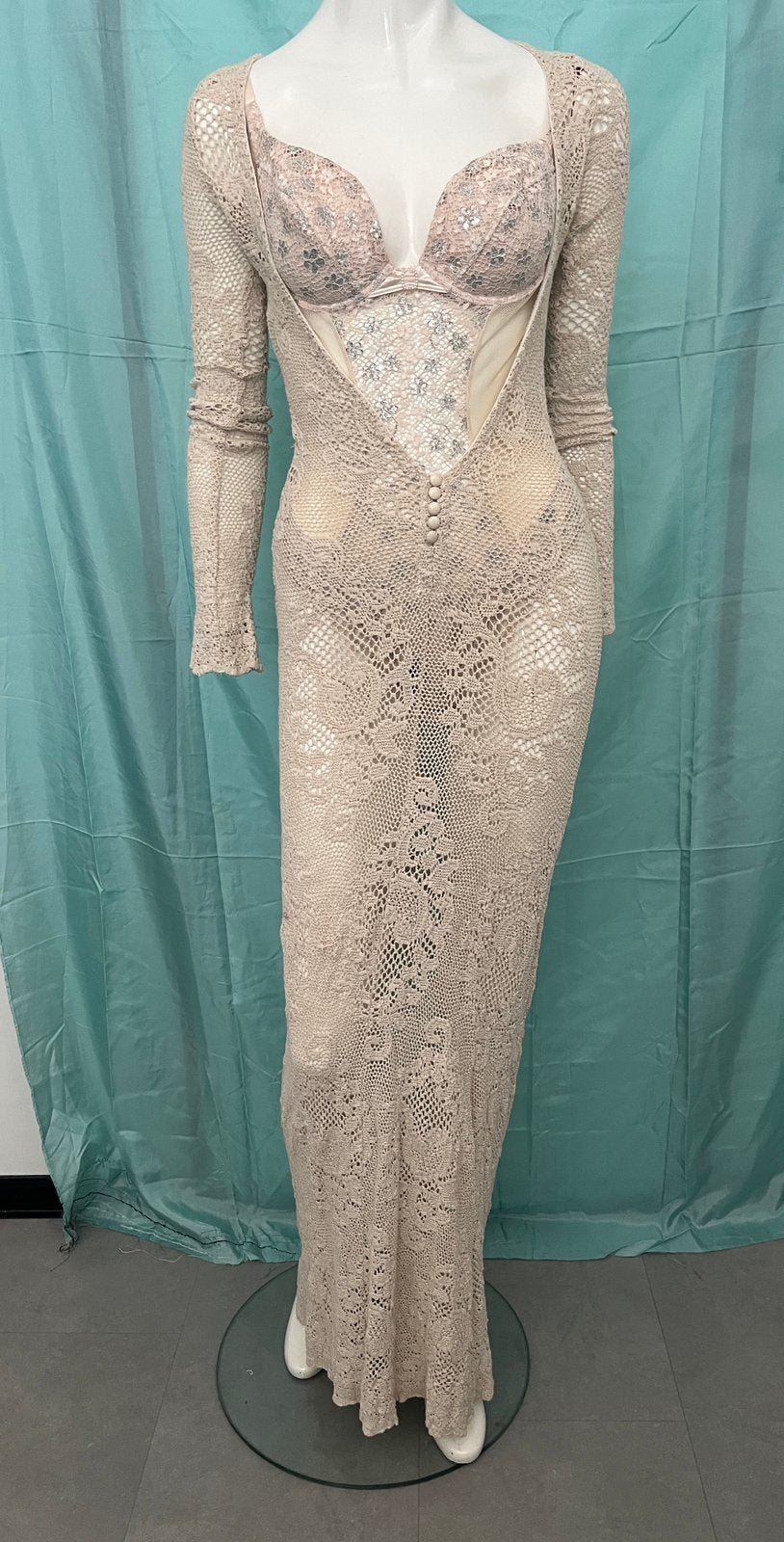 Super mooie jurk . Ibiza stijl 2 delig, Maat 38/40 (M), Overige kleuren, Ophalen of Verzenden, Zo goed als nieuw