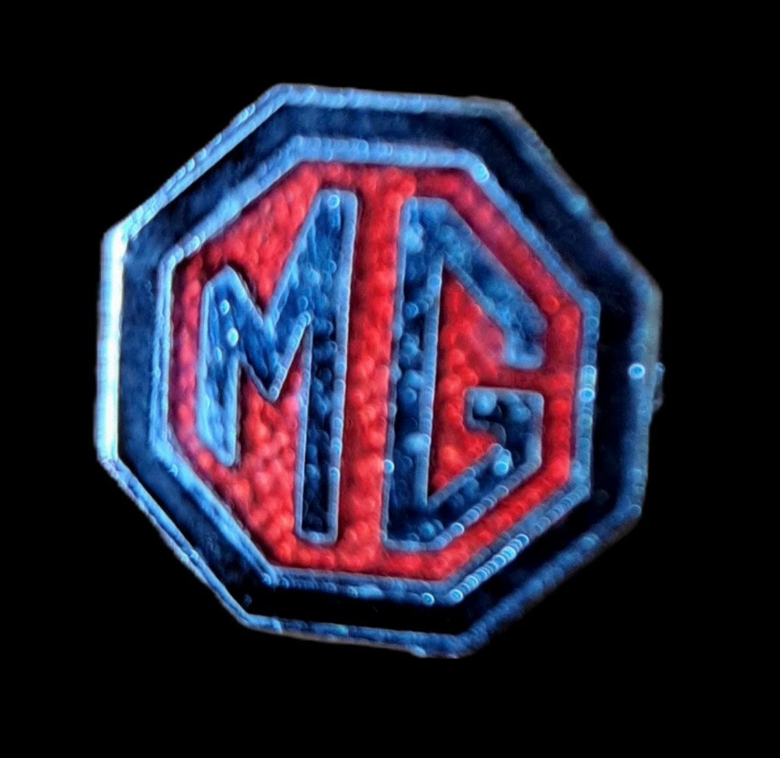 MG Speldje - Vintage Auto Badges, Ophalen of Verzenden, Gebruikt, Merk, Speldje of Pin