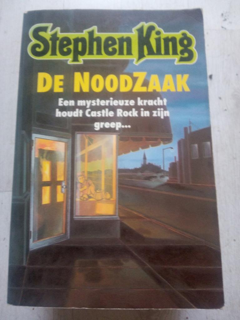 Stephen King - De Noodzaak, Verzenden, Gelezen, Stephen King, Nederland