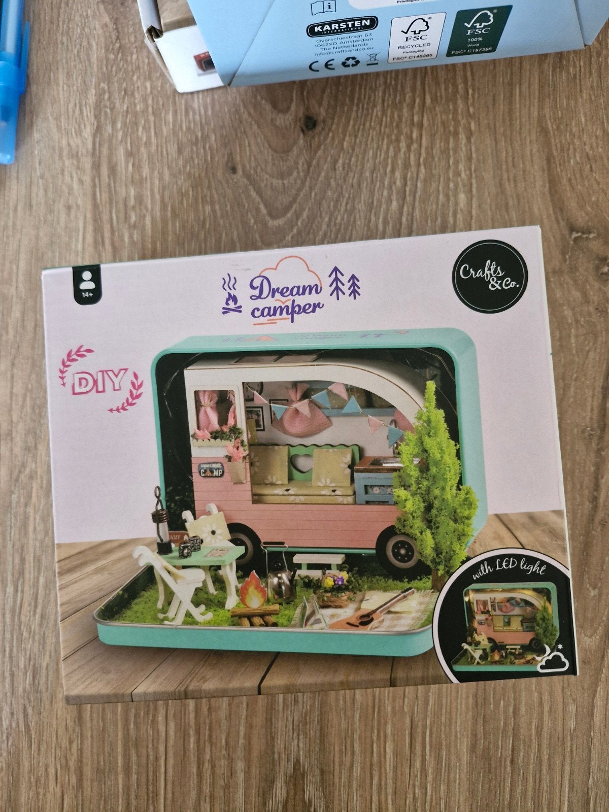 DIY Knutselsets: Dream Camper, Tea Party, Miniature Bookshop, Nieuw, Meerkleurig, Overige merken, Knutselset