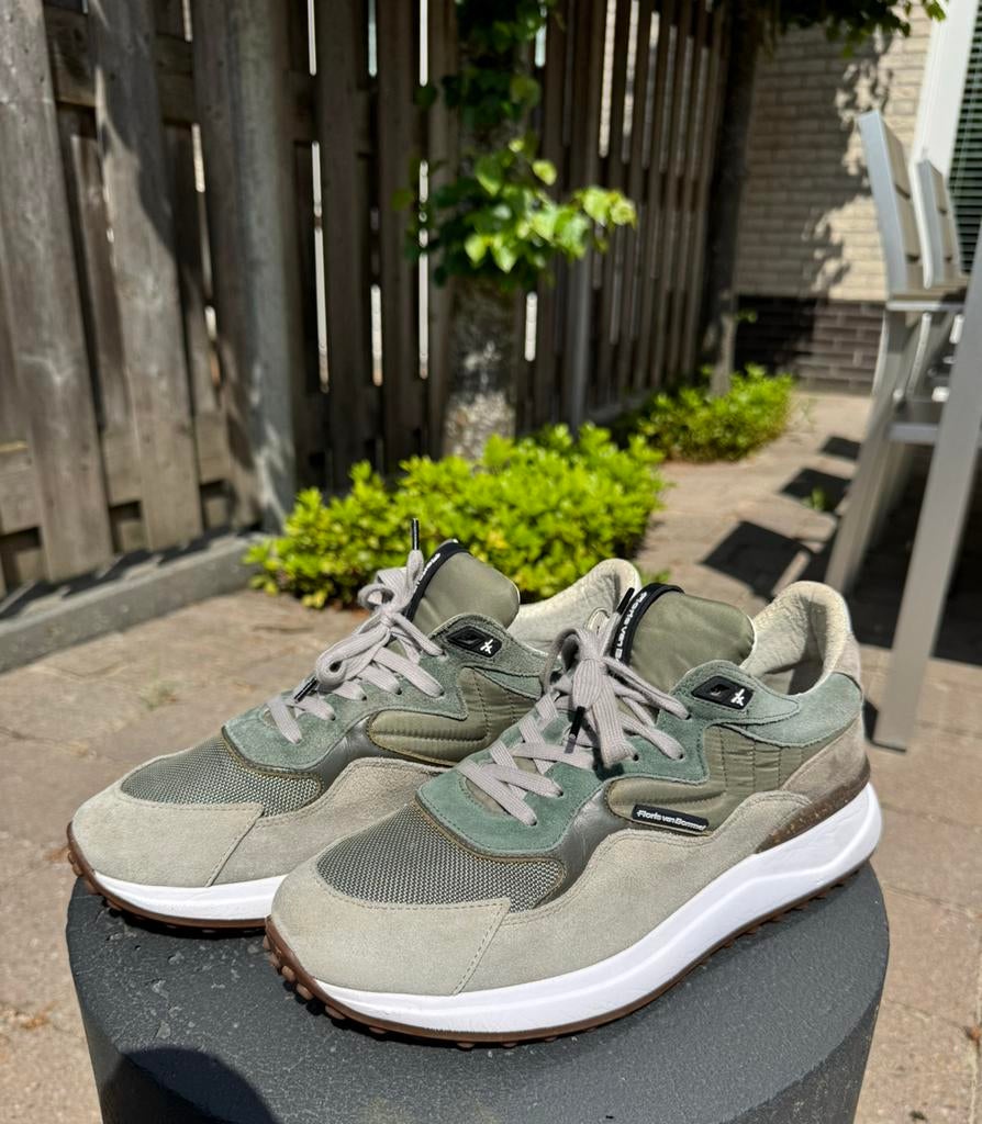 Floris van Bommel | maat 7,5 | Sneaker NOPPIE, Kleding | Heren, Schoenen, Verzenden, Zo goed als nieuw, Sneakers of Gympen