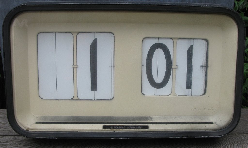 SOLARI UDINE "CIFRA 12". WANDKLOK, Ophalen of Verzenden