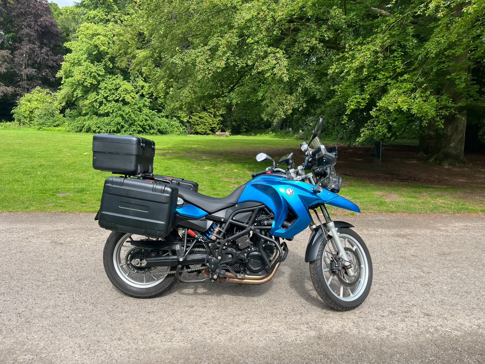 BMW F650GS met ABS / koffers / accessoires, Motoren, 2 cilinders, Motorrijbewijs A, Gebruikt, Particulier