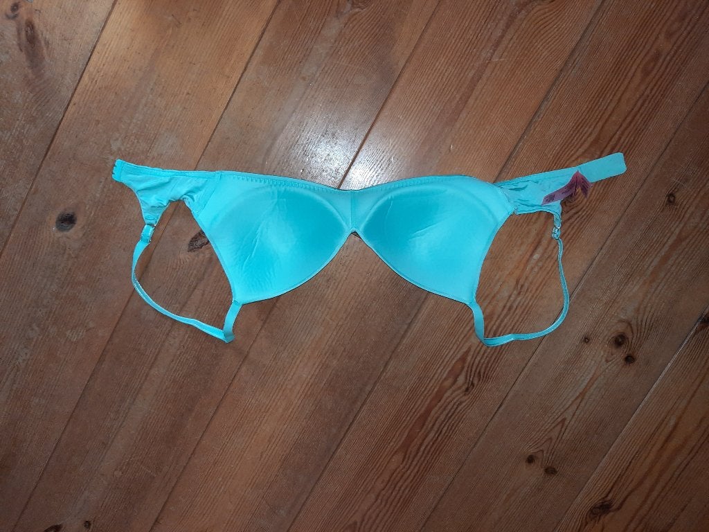 blauwe naadloze bh hunkemoller 80D, Ophalen of Verzenden, Blauw, BH