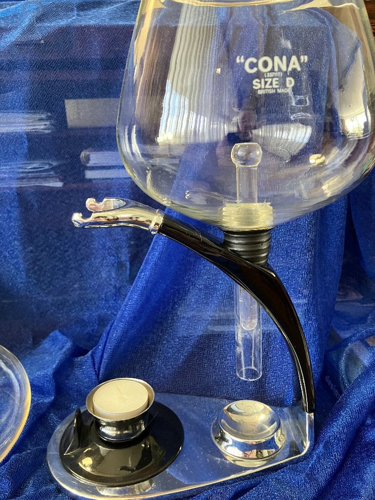Vintage Cona Koffie Syphon - Maat D, Witgoed en Apparatuur, Overige modellen, Gemalen koffie, Ophalen of Verzenden, Zo goed als nieuw