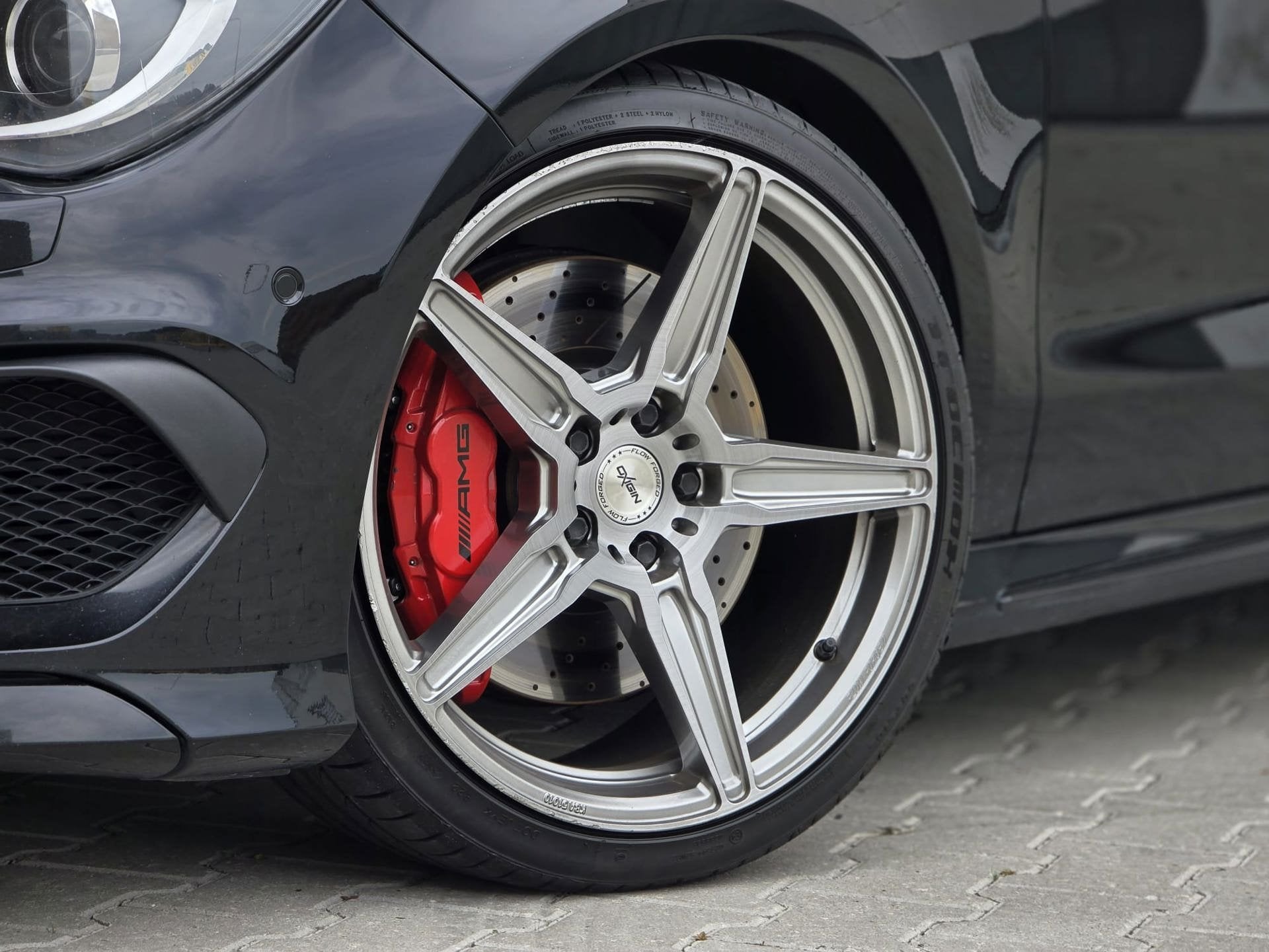 Mercedes-Benz CLA-klasse AMG 45|PANODAK|RECARO|PERFORM., Automaat, Gebruikt, Zwart, 4 cilinders