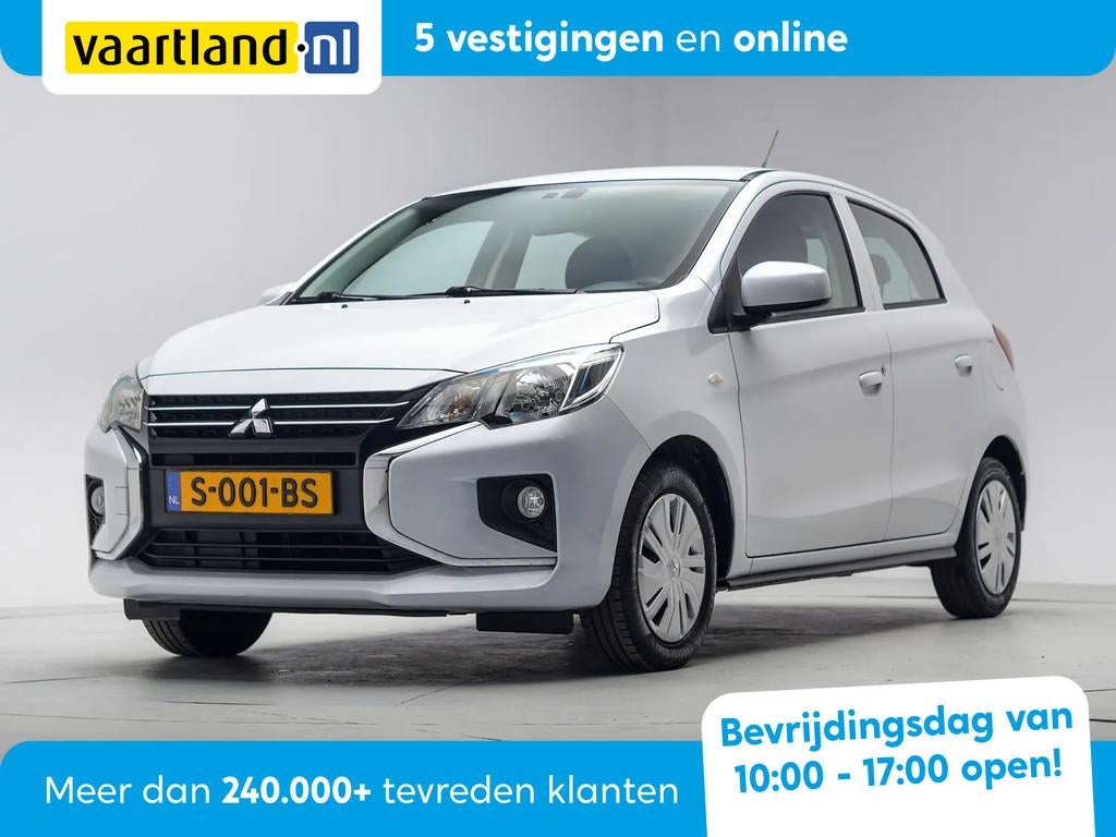 Mitsubishi Space Star 1.0 Cleartec Cool+ 5-drs [ airco Apple, Auto's, Gebruikt, 200 kg, 850 kg, Wit