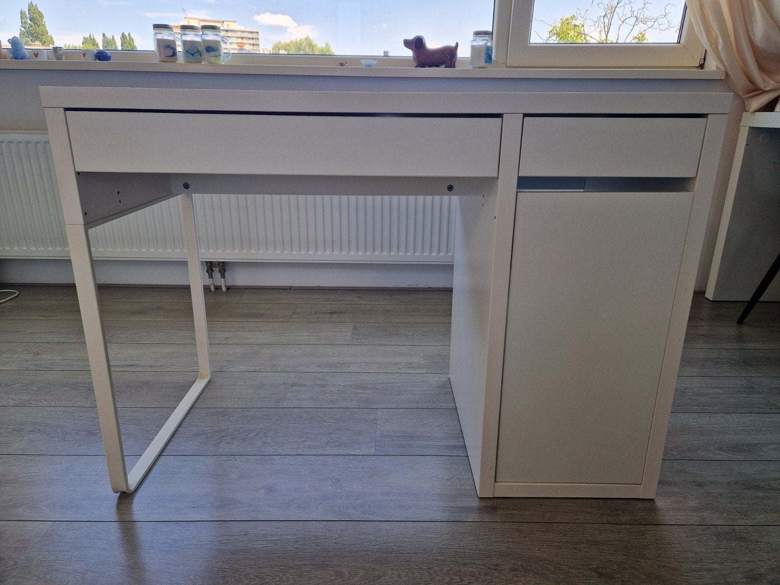 IKEA Micke kinderbureau met ladeblok, Ophalen, 105 cm, Gebruikt, 50 cm
