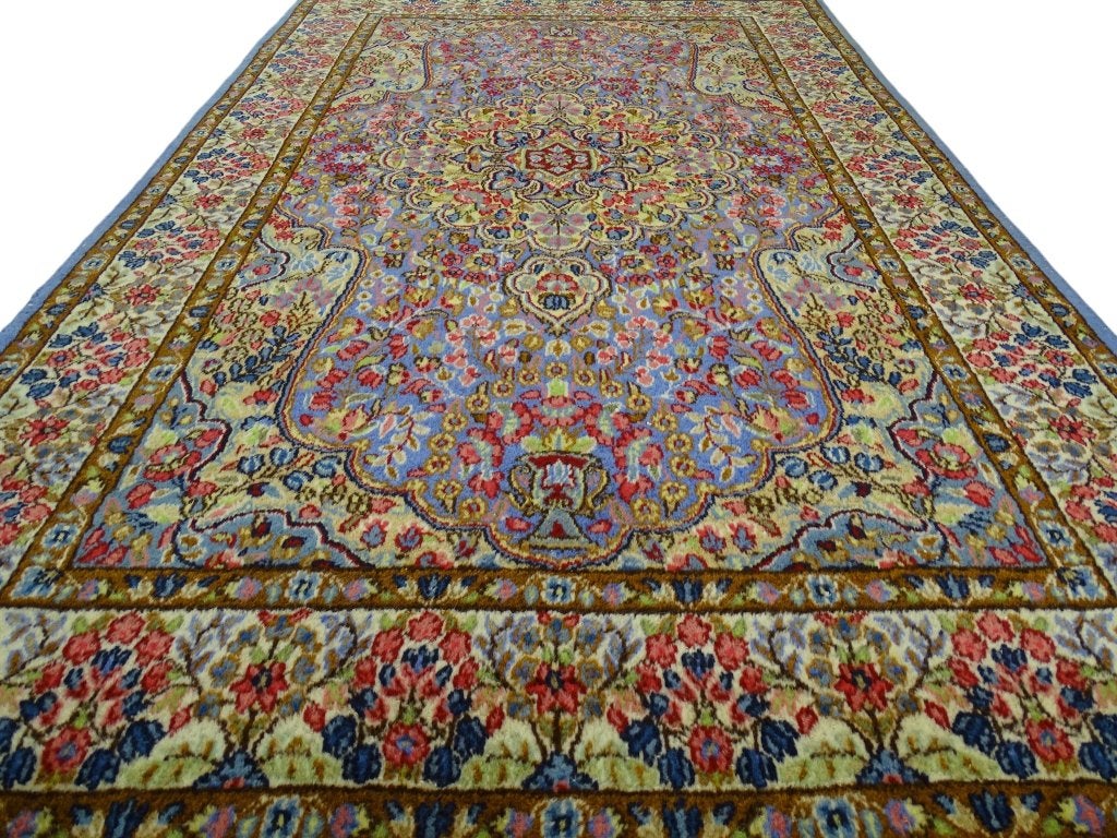 Perzisch tapijt - Kirman - 242 x 150 cm - Handgeknoopt, Eclectisch - Klassiek - Modern - Antiek, -, -, 150 tot 200 cm