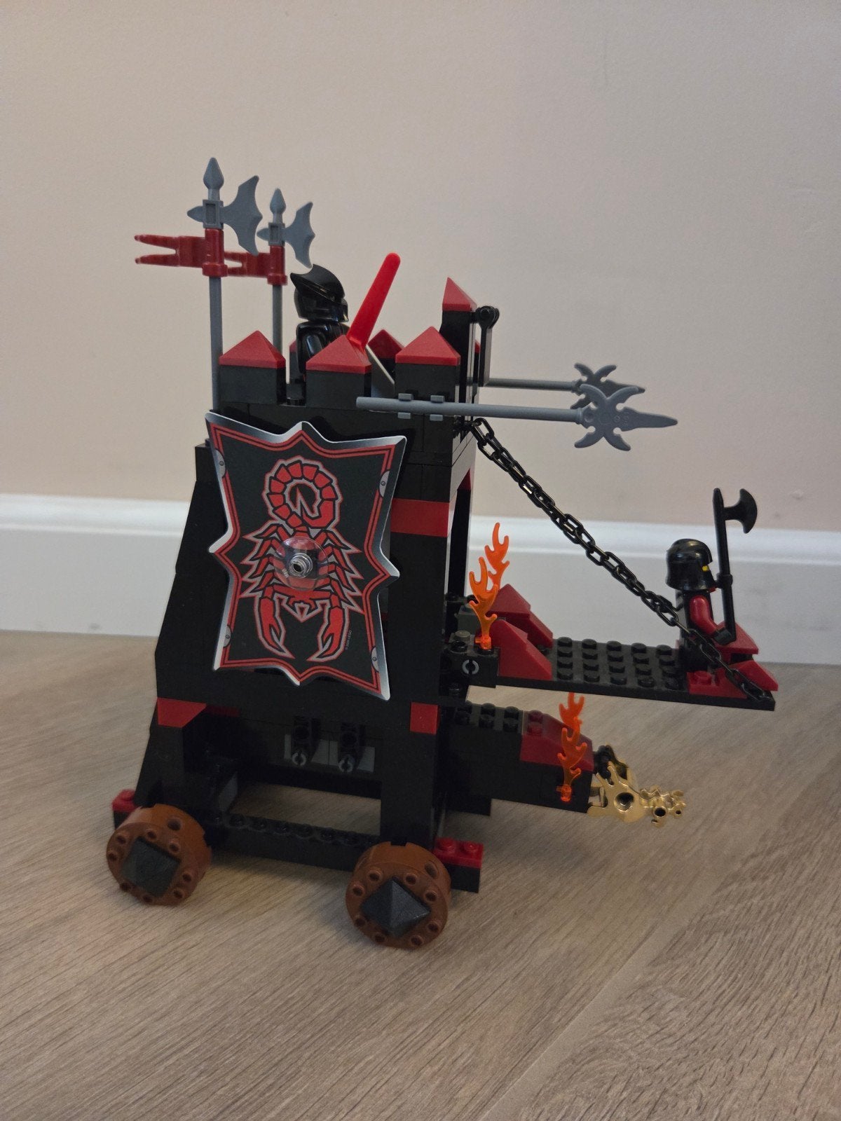 LEGO 8800 Vladek's Siege Engine Knights Kingdom, Lego, Ophalen of Verzenden, Zo goed als nieuw, Inclusief instructies