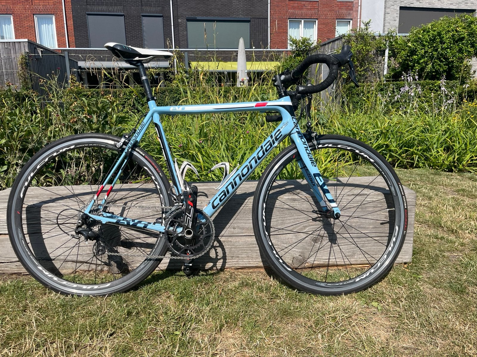 Cannondale SuperSix EVO Ultegra (56) – 2014, lichtblauw, Fietsen en Brommers, Fietsen | Racefietsen, Carbon, Zo goed als nieuw