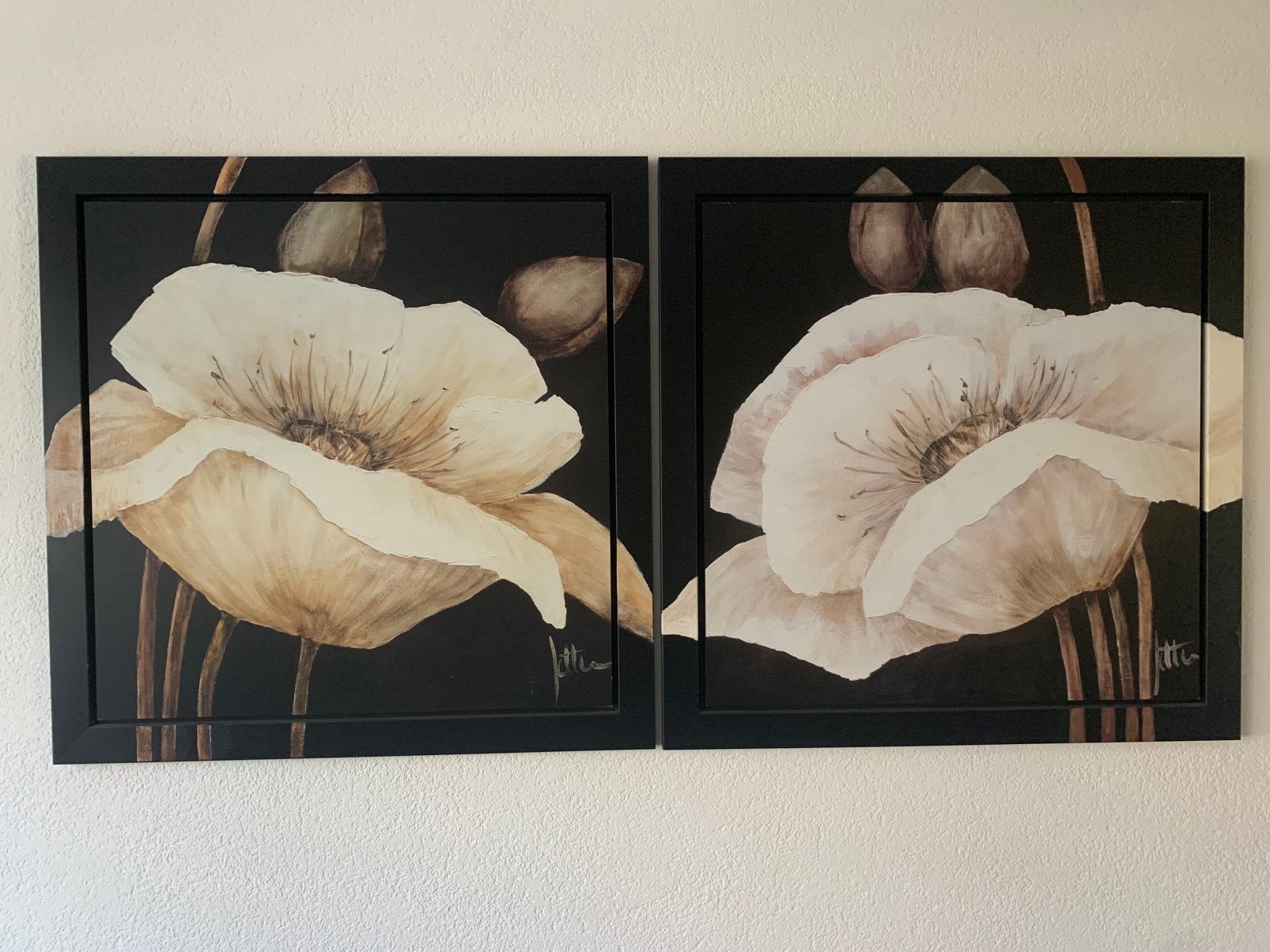 Duo schilderij, Antiek en Kunst, Ophalen