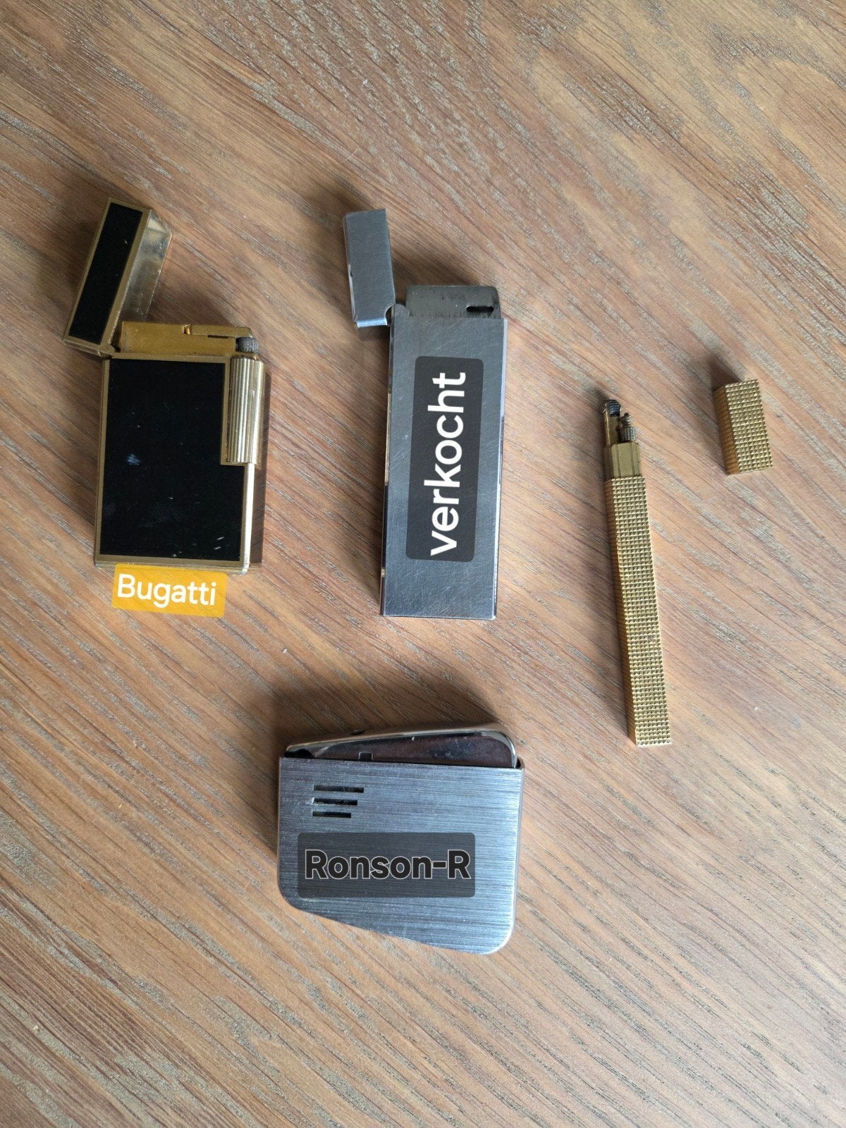 Sigarettenaansteker, Verzenden, Gebruikt, Sigarenbandjes