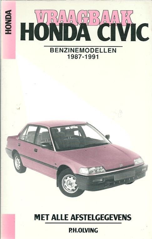 Oldtimer vraagbaak Honda Civic 1983-1991, Ophalen of Verzenden