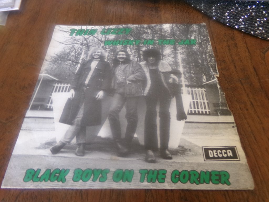 Thin Lizzy – Whisky In The Jar / Black Boys On The Corner, Ophalen of Verzenden, Gebruikt, Pop